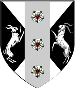 Coat of arms used by Wil Peregrine.